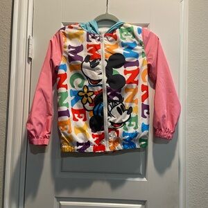 Disney Multicolor Minnie Mouse Kids Jacket